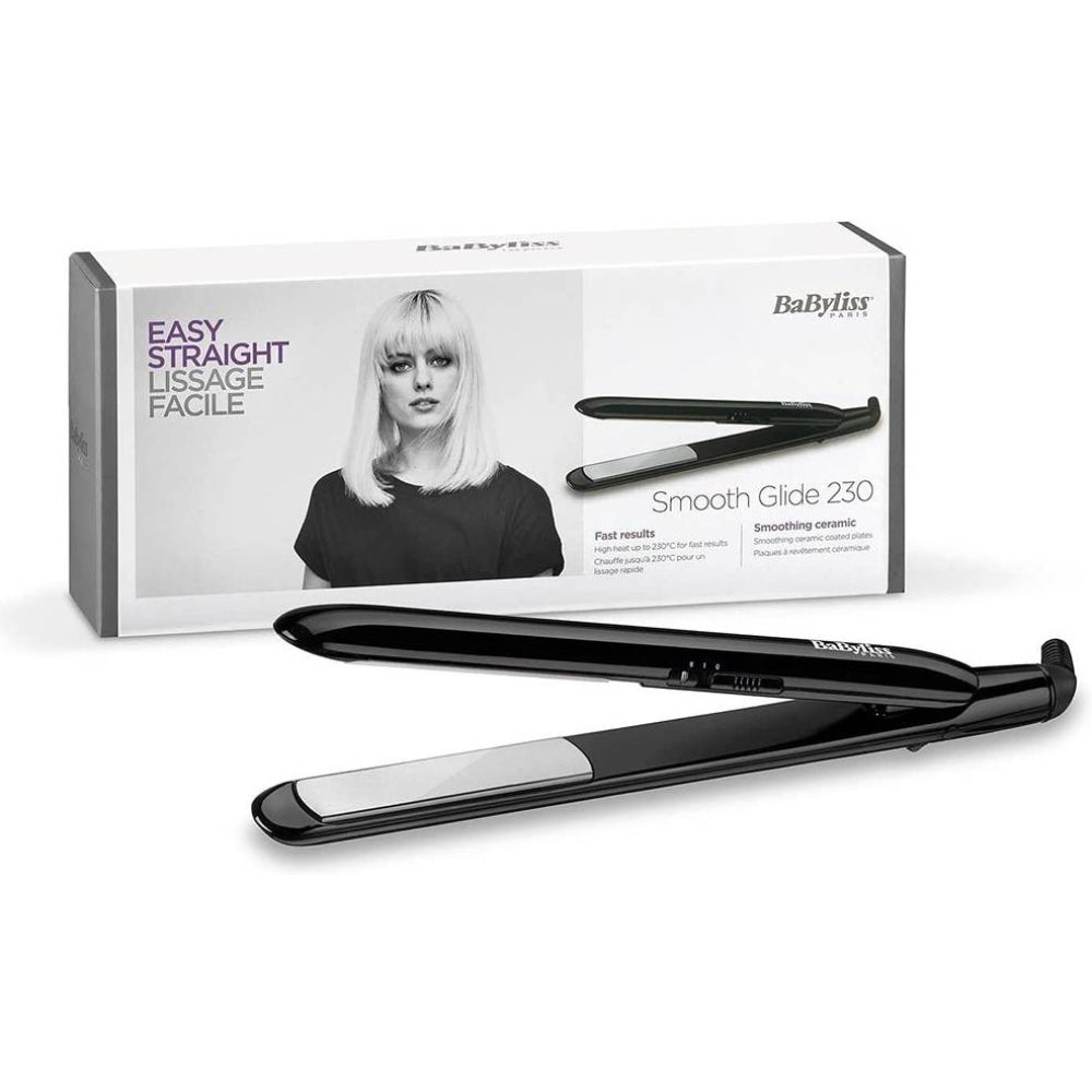 Babyliss Hair Straightener 230°C Black ST240SDE. Babyliss Hair Straightener 230°C Black ST240SDE.